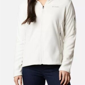 Columbia Women's White Fleece Jacket